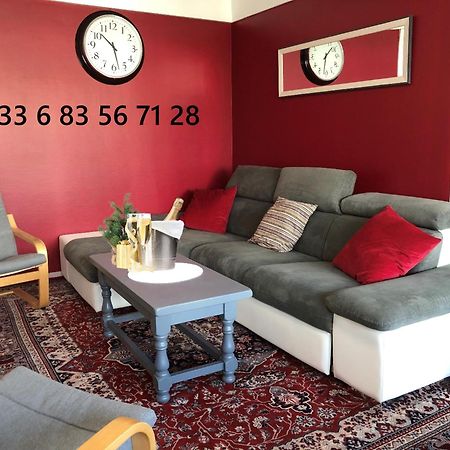 Bedinreims "Burgundy Bottle" 110M2 Exceptional, 4 Chambres Doubles, 2 Bain, Free Park & Wifi, Tout Equipe Eksteriør bilde