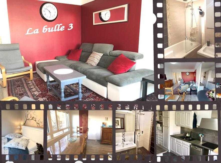 Bedinreims "Burgundy Bottle" 110M2 Exceptional, 4 Chambres Doubles, 2 Bain, Free Park & Wifi, Tout Equipe Eksteriør bilde