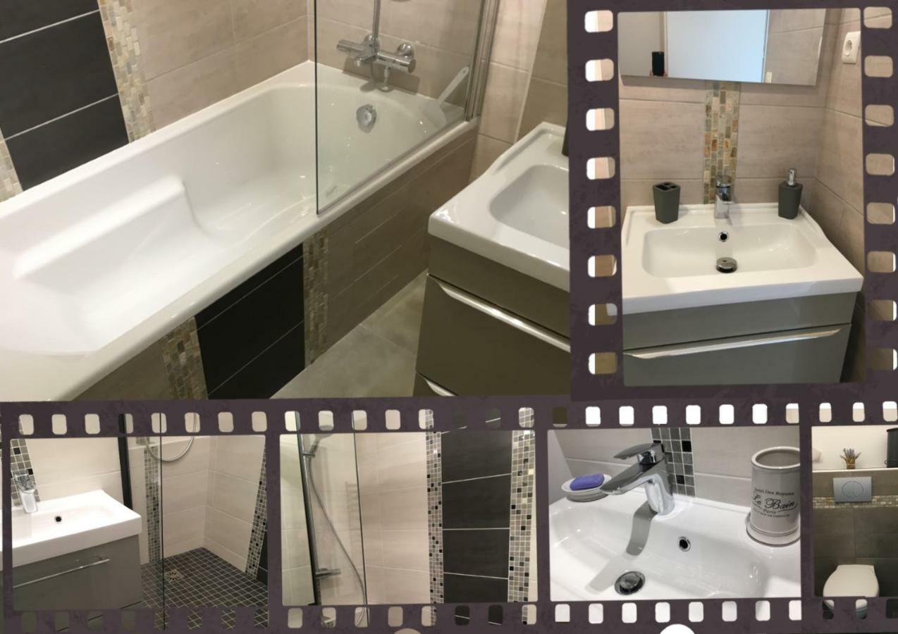 Bedinreims "Burgundy Bottle" 110M2 Exceptional, 4 Chambres Doubles, 2 Bain, Free Park & Wifi, Tout Equipe Eksteriør bilde